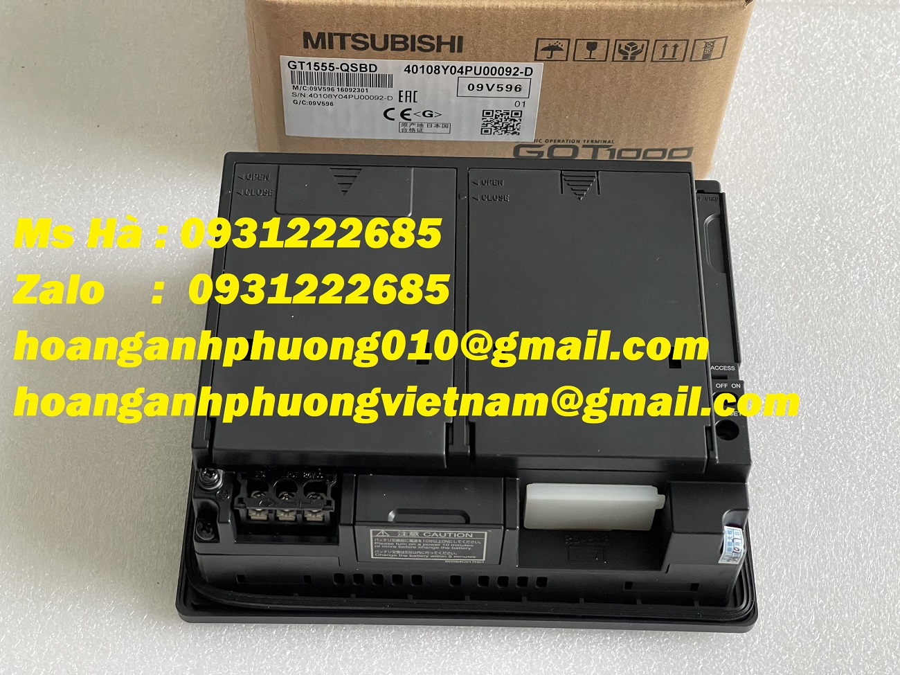 Màn hình GT15 series GT1555-QSBD mitsubishi điều khiển tự động hóa